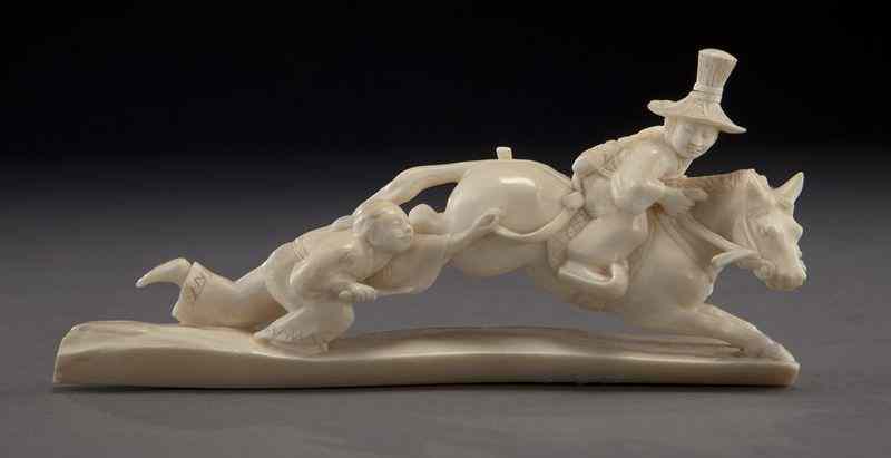 Appraisal: Chinese Cultural Revolution ivory carving International buyers should note that