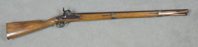 Appraisal: Prussian Caliber MusketDated Converted to percussion and cut down to