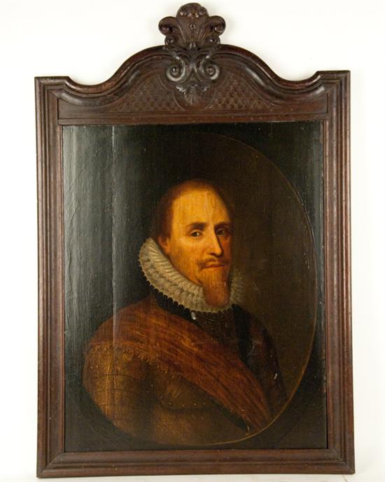 Appraisal: Unknown possibly th C Dutch or English A Portrait of