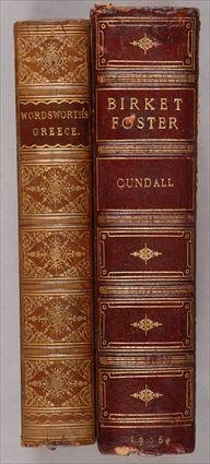 Appraisal: GROUP OF FINE BINDINGS WITH GOOD CONTENT Wordsworth Christopher Greece