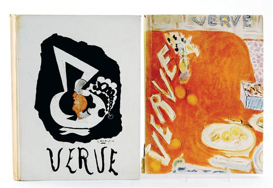 Appraisal: Rare books Verve An Artistic and Literary Quarterly VERVE No