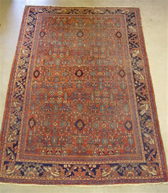 Appraisal: Semi-Antique Oriental Rug from Asia Minor Pre-World War II Overall