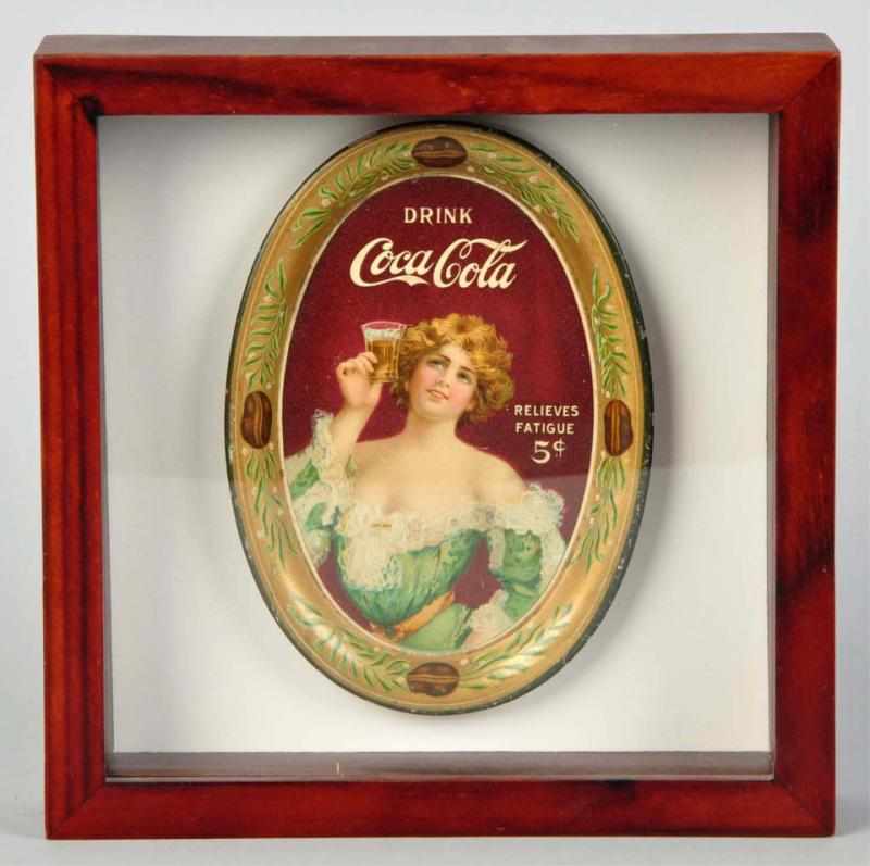 Appraisal: Coca-Cola Change Tray A few shallow surface dents one or