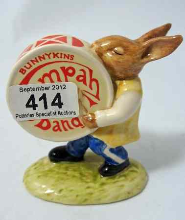 Appraisal: Royal Doulton Bunnykins figure Drummer DB in white colourway boxed