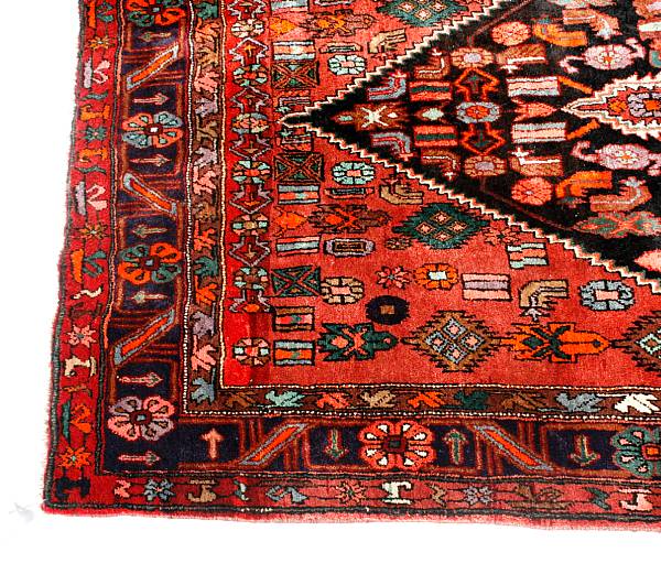 Appraisal: An Afghan carpet size approximately ft in x ft in