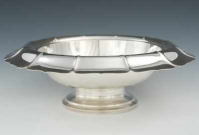 Appraisal: A Large Sterling Silver Centerpiece Bowl by Wilcox Wagoner Of