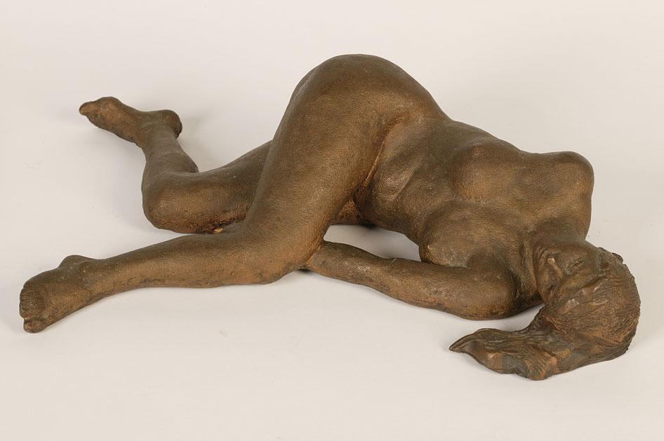 Appraisal: ULI NIMPTSCH RA A reclining female nude with cascading hair