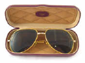 Appraisal: A pair of Cartier gilt framed prescription sunglasses in Cartier