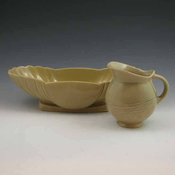 Appraisal: Roseville Mayfair - '' pitcher and - '' bowl Both