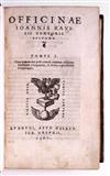 Appraisal: RAVISIUS TEXTOR JOHANNES Officinae epitome tomus I -II with his