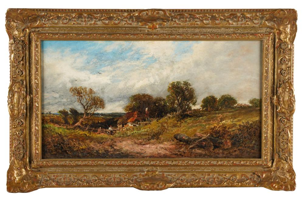 Appraisal: JAMES EDWIN MEADOWS - NEAR GUILFORD SURREY oil on canvas