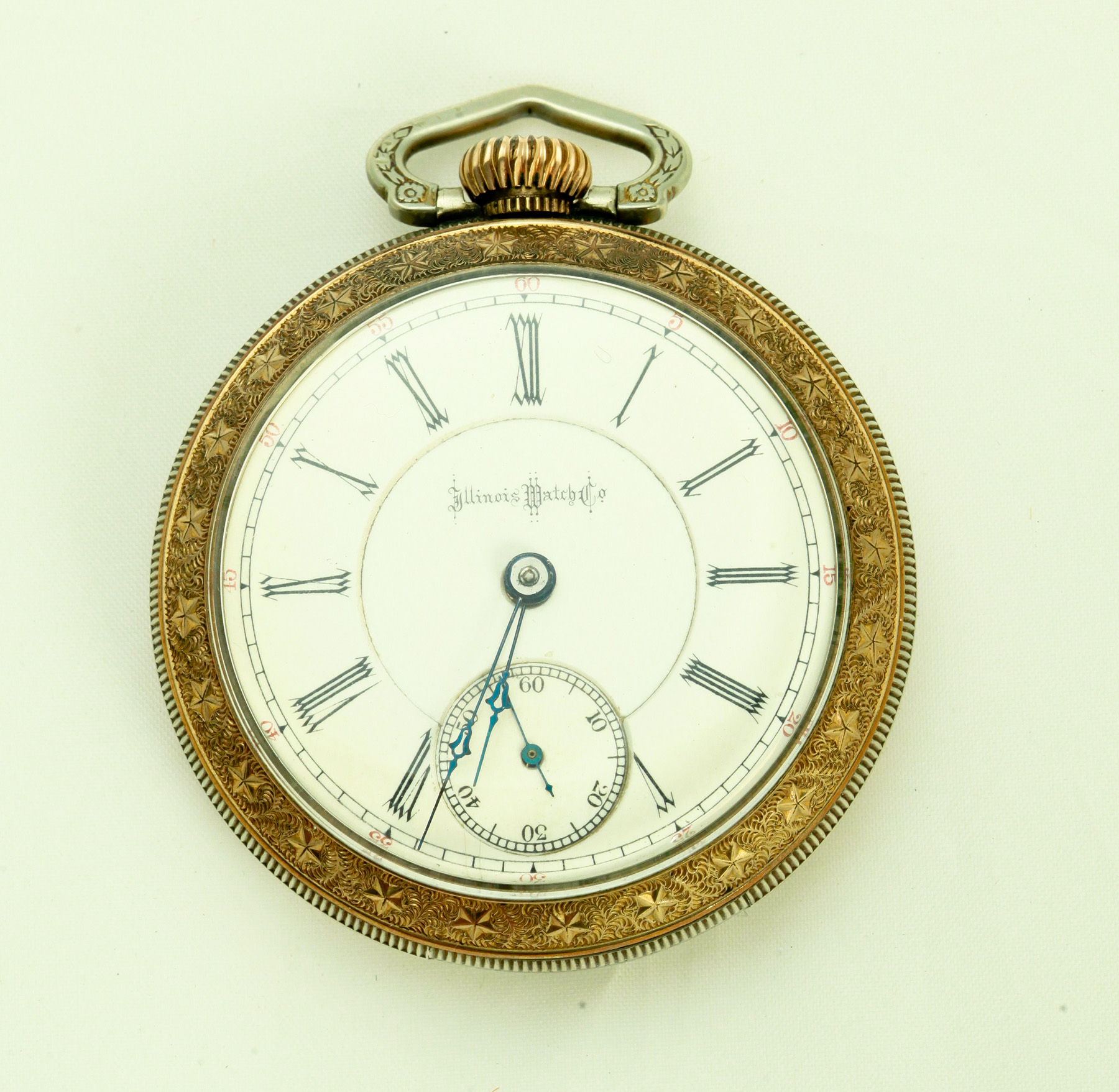 Appraisal: ILLINOIS WATCH CO POCKET WATCH American late th century Illiniois