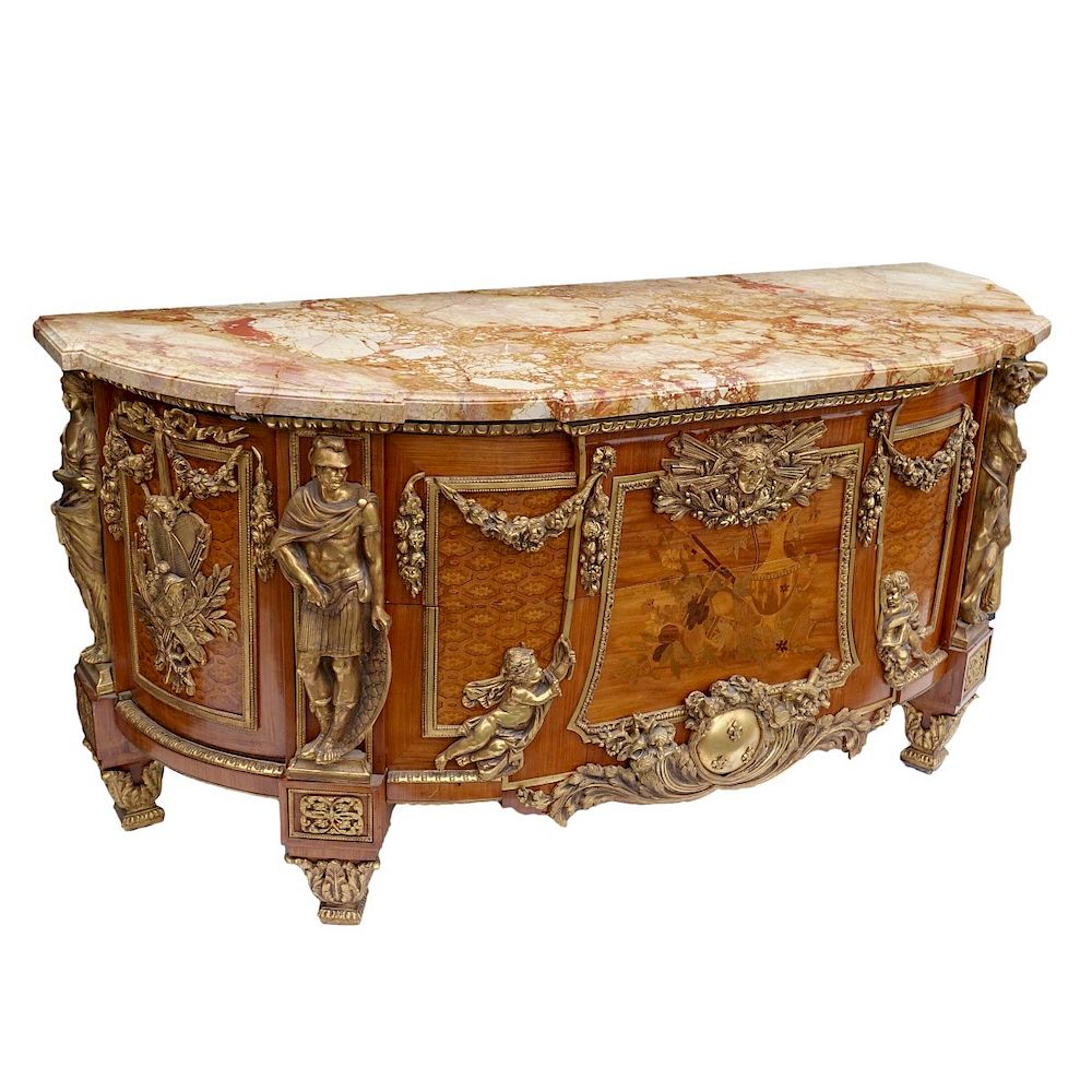 Appraisal: After Reisener Louis XIV Style Commode A Magnificent Early th