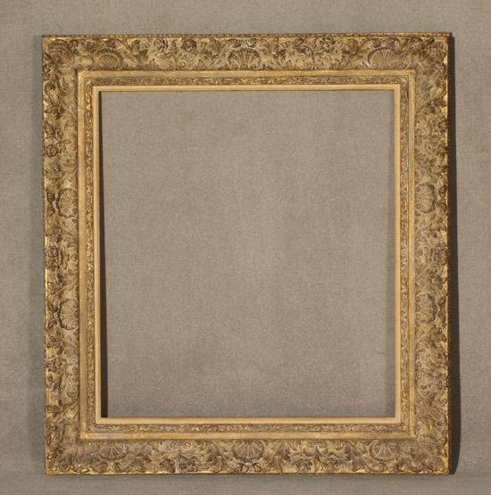 Appraisal: Louis XV Style Gilt Composition Wood and Sanded-Frieze Frame th