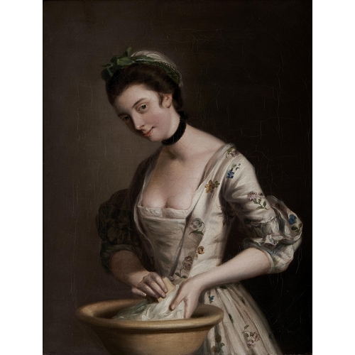 Appraisal: Attributed to Henry Robert Morland - - A Lady's Maid