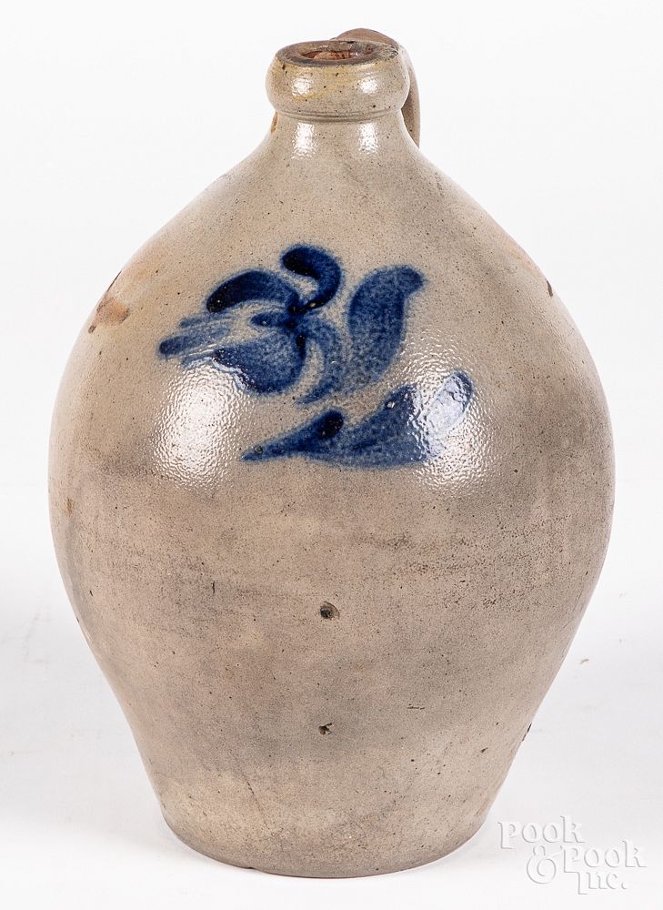 Appraisal: Stoneware ovoid jug early th c Stoneware ovoid jug early