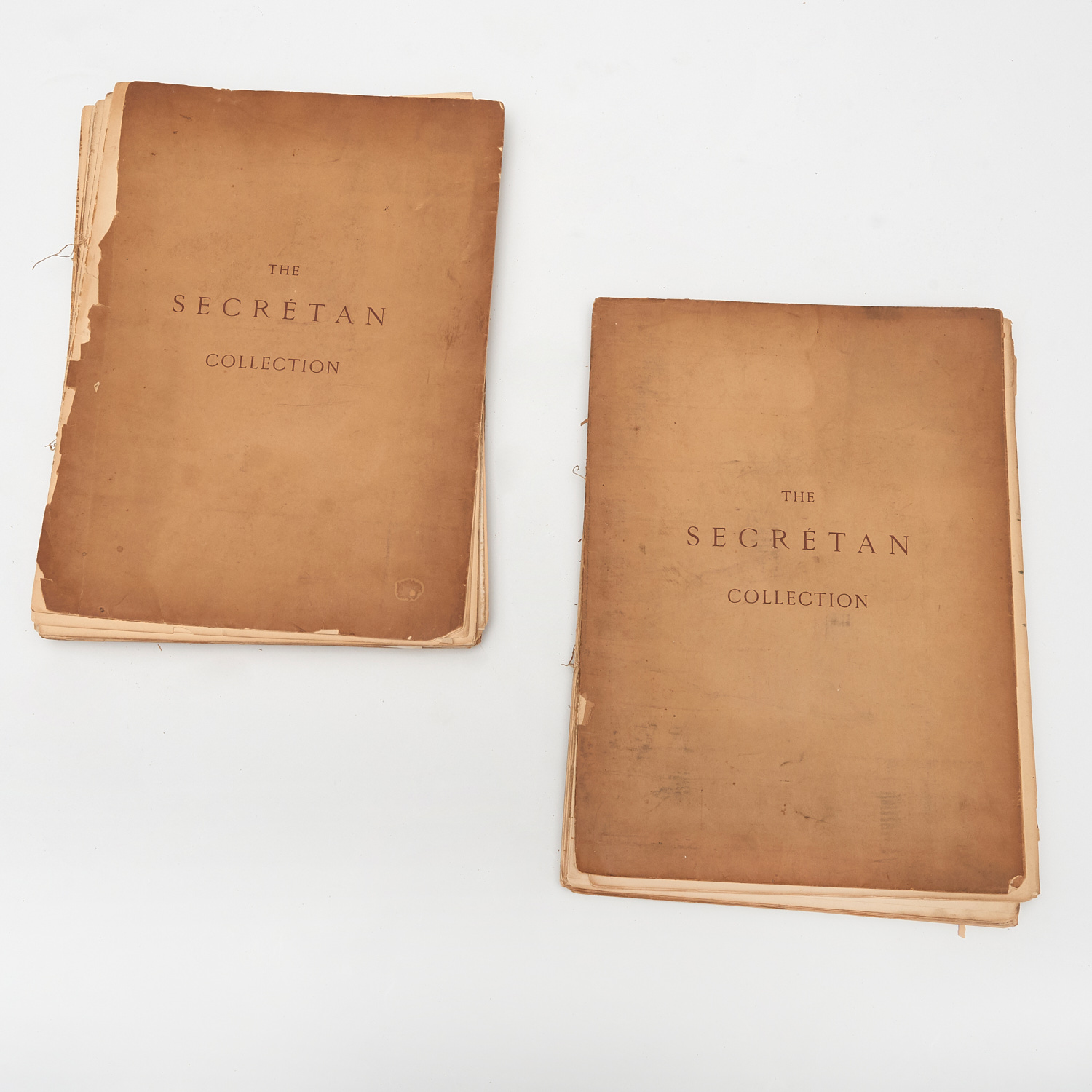 Appraisal: THE SECRETAN COLLECTION CATALOGUE VOLS Catalogue of the Celebrated Collection