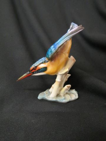 Appraisal: Hutschenreuther Porcelain Figurine of a Kingfisher excellent