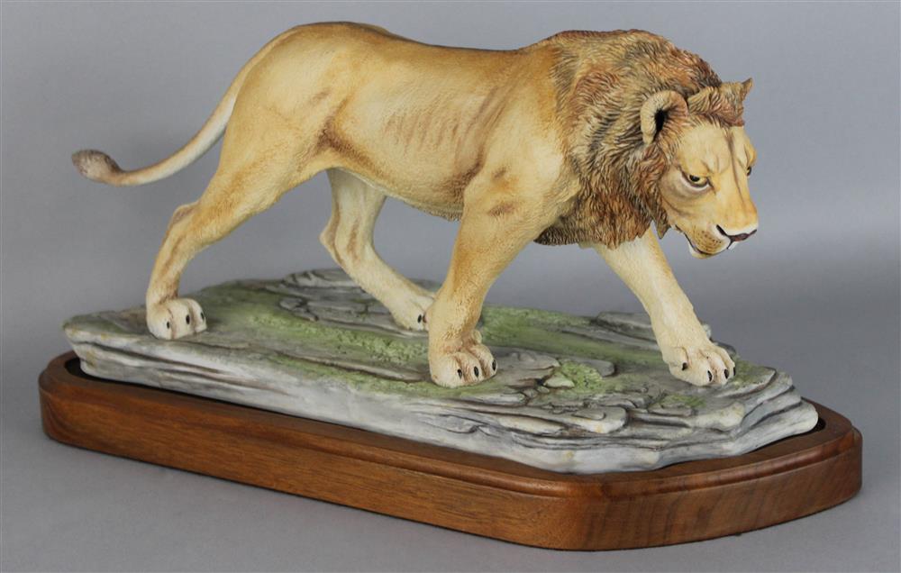 Appraisal: BOEHM ASIAN LION PORCELAIN LIMITED EDITION FIGURINE marked Asian Lion