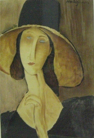 Appraisal: Amedeo Modigliani Woman photolithograph signed in plate 'Modigliani' upper right