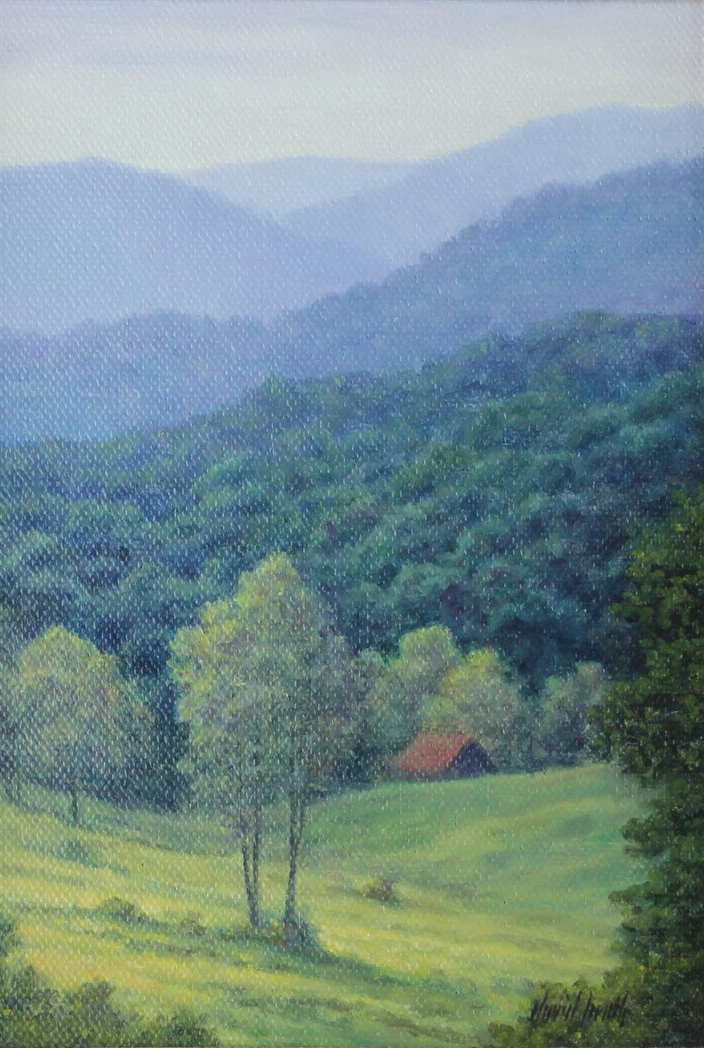 Appraisal: DAVID G HEATH AMERICAN MEADOW IN THE MOUNTAINS CRABTREE FALLS