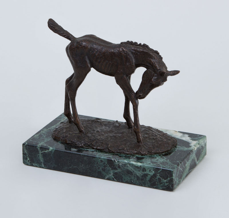 Appraisal: MARILYN NEWMARK - FOAL Bronze inscribed 'M Newmark' with copyright