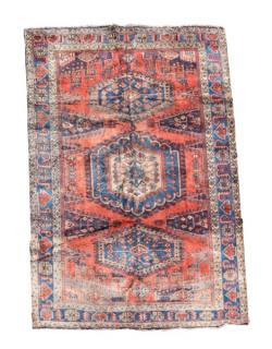 Appraisal: Hand Woven Persian Viss Area Rug ' x ' Wool