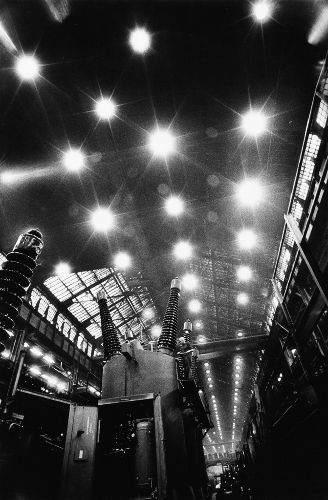 Appraisal: W EUGENE SMITH - Pittsburgh Industrial Plant Interior Silver print