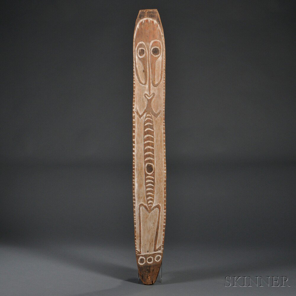 Appraisal: New Guinea Carved and Painted Gopi Board Kikori River Delta