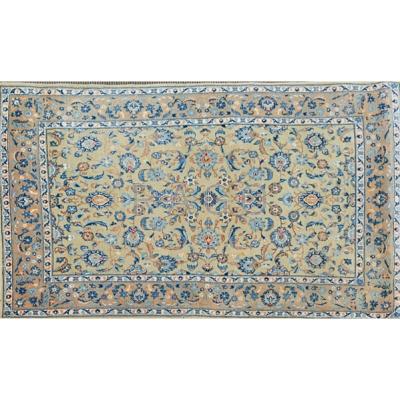 Appraisal: KASHAN AREA ORIENTAL RUG All over floral design cream ground