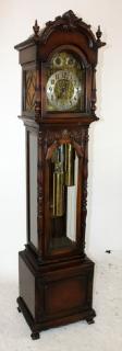 Appraisal: Geo J Lippert tube grandmother clock Geo J Lippert Table