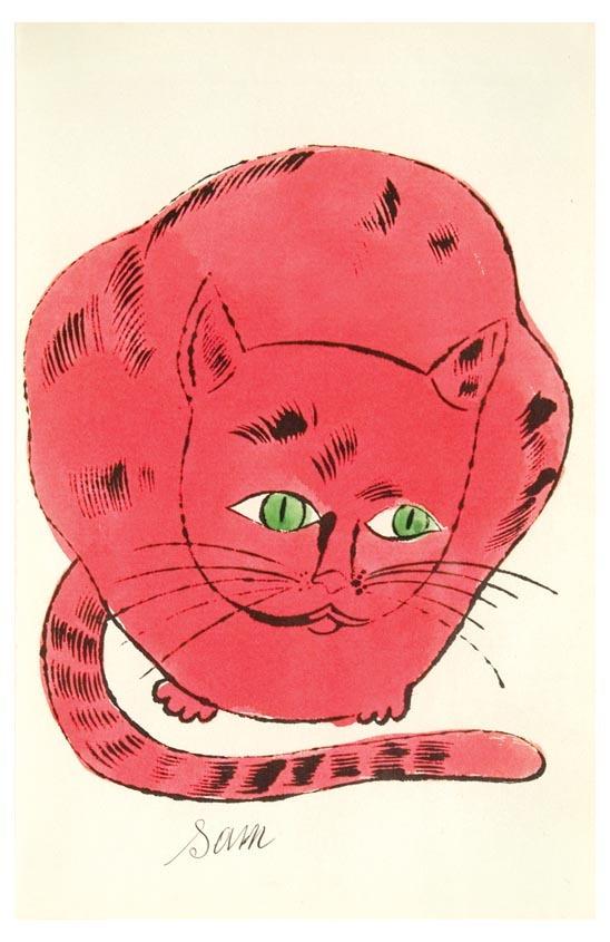 Appraisal: Andy Warhol - from cats named sam and one blue