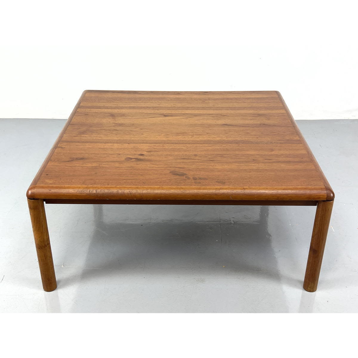 Appraisal: SANNEMANN Danish Modern teak cocktail table Dimensions H inches W