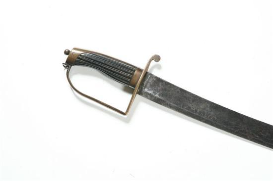 Appraisal: CAVALRY SABER Nineteenth century New York maker's mark is illegible