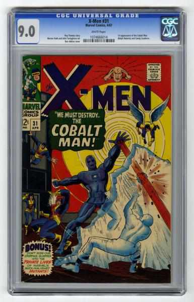 Appraisal: X-Men CGC Marvel Comics Click for full description