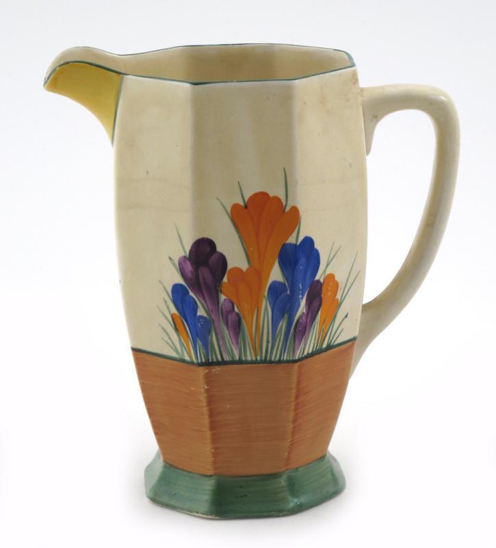 Appraisal: Crocus a Clarice Cliff Bizarre Athens jug