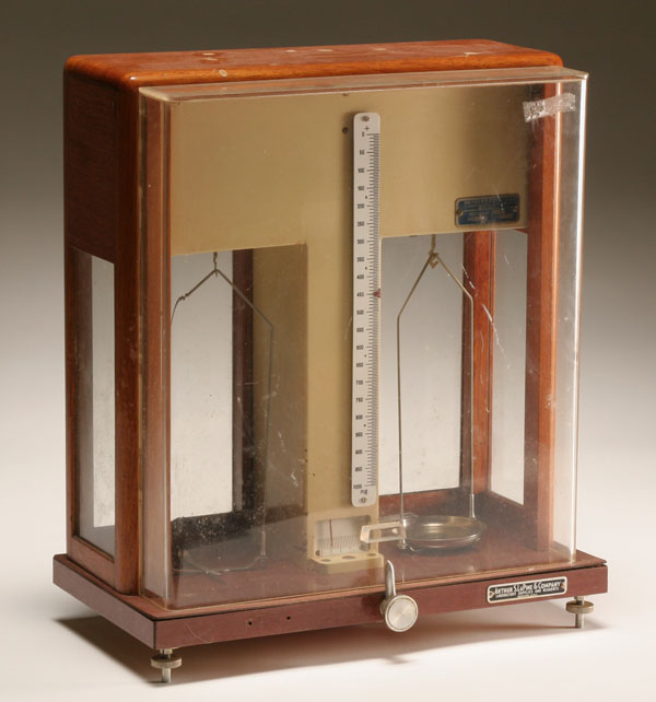 Appraisal: Laboratory balance scale Reyers and Zoon Dutch works sold distributed