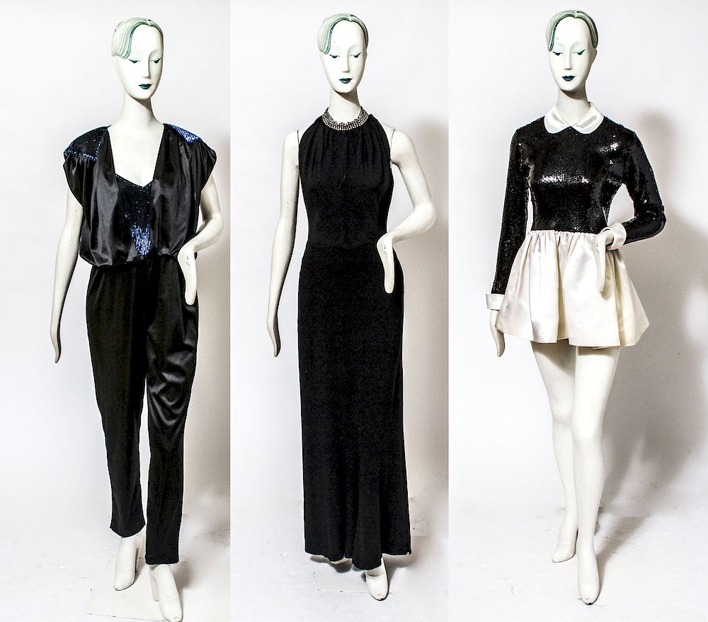 Appraisal: Ladies' Vintage Garments incl Jumpsuit Pcs Ladies' vintage garments group