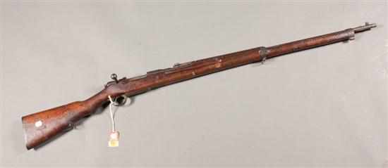 Appraisal: Arisaka rifle marked with Japanese script in front of bolt