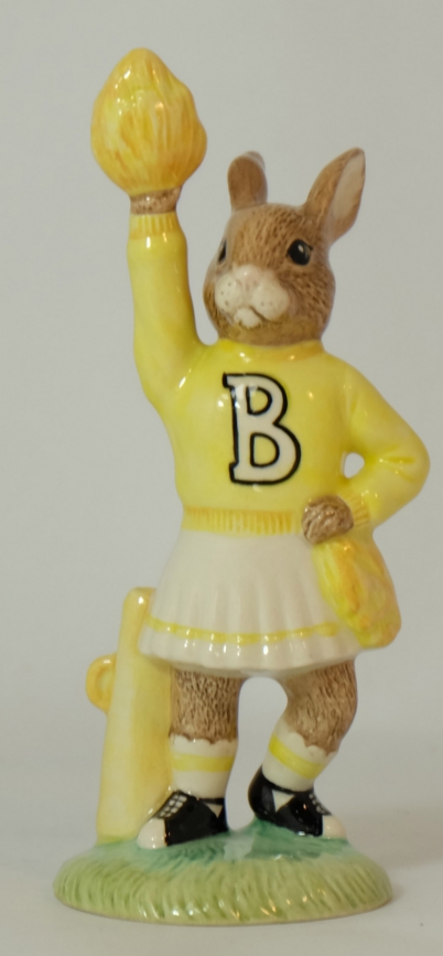 Appraisal: Royal Doulton Bunnykins figure Cheerleader DB yellow UKI Ceramics limited