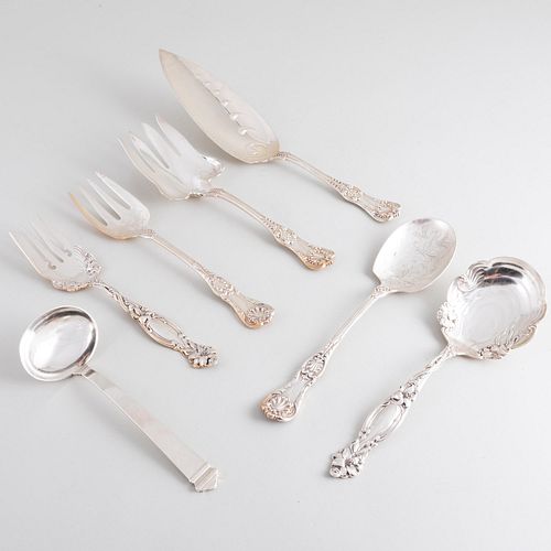 Appraisal: GORHAM SILVER FLATWARE SERVICE AND A GROUP OF AMERICAN SILVER