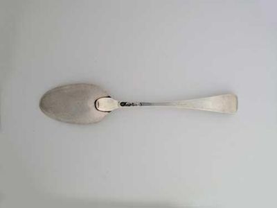 Appraisal: An th century Dutch tablespoon by Arend Hoogland Haarlem oz