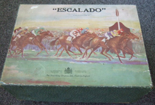 Appraisal: A Chad Valley 'Escalado' horse racing game 's boxed