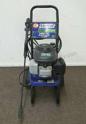 Appraisal: Campbell Hausfeld Serious Duty PSI GPM pressure washer with a