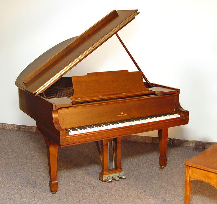 Appraisal: STEINWAY SONS MAHOGANY CASE BABY GRAND PIANO CA Serial number