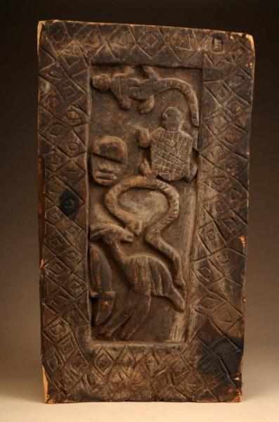 Appraisal: West African Yoruba Divination Board Description From Nigeria Condition Good