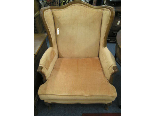 Appraisal: Estate Wingback Chair