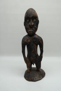 Appraisal: Antique Carved African Figure Height in