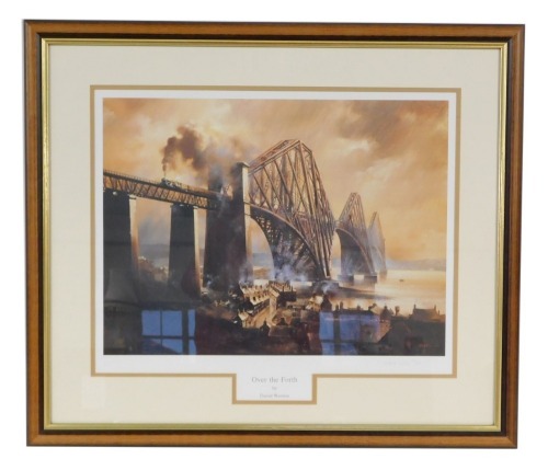 Appraisal: David Weston - Over the Forth artist signed limited edition