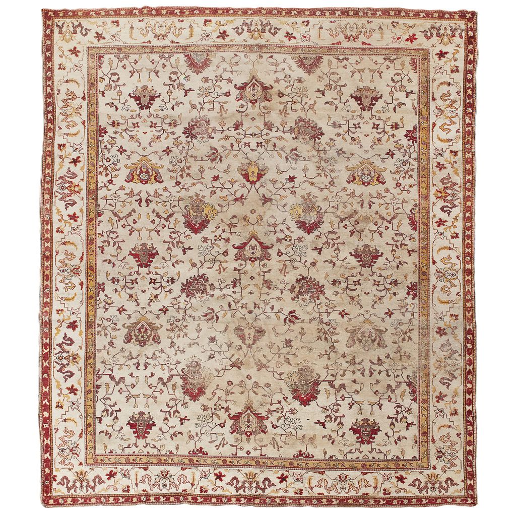 Appraisal: AGRA CARPET NORTH INDIA LATE TH EARLY TH CENTURY the